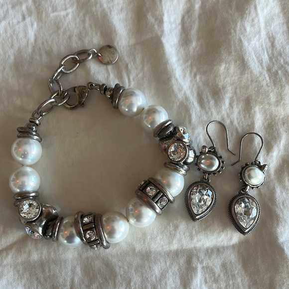 Miglio bracelet and matching earrings - Picture 1 of 1